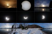 Impressionen der Sonnenfinsternis - Eisele